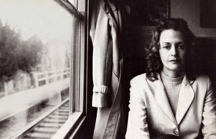 portrait dans un train, portrait in the railway