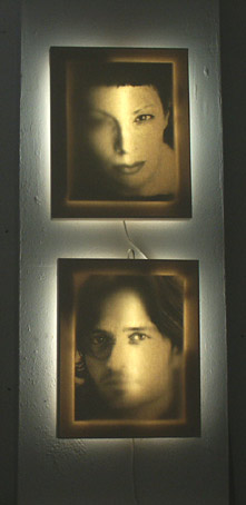 Atelier de Sthler : portrait de Diane Ducruet par christian  Stlher.