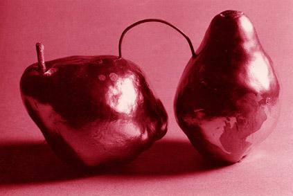 poires argentees, silvered pears