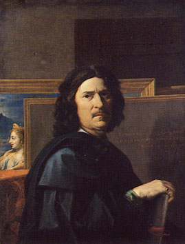 autoportrait. Nicolas Poussin.