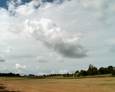 paysage de normandie. photo michel ducruet. verneusses.